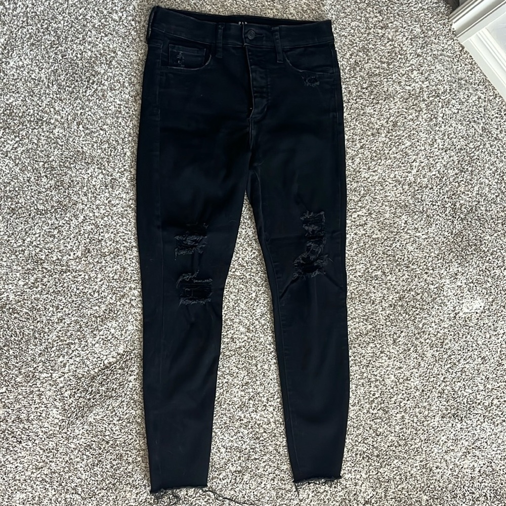Gap black favorite jegging jeans